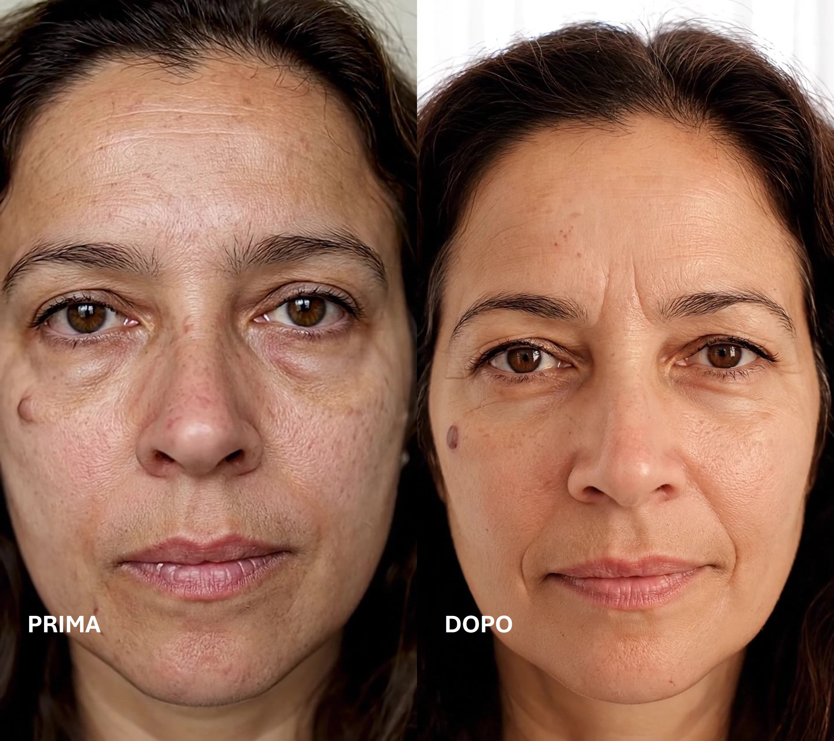pelle è più liscia e rilassata e le rughe quasi sparite con Glight, fotobiomodulazione per le rughe e longevità
