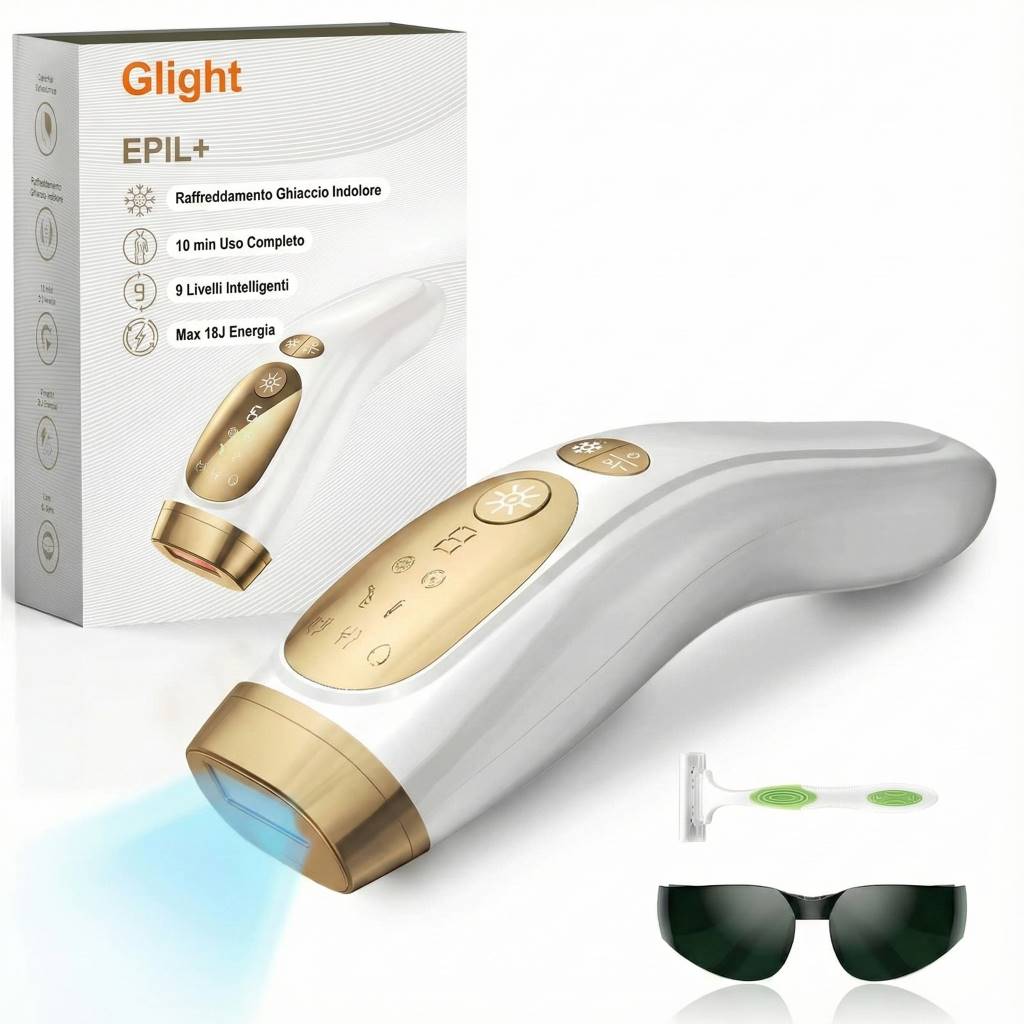 Glight Epil+™ – Epilazione Permanente IPL con ice Cooling - Glight